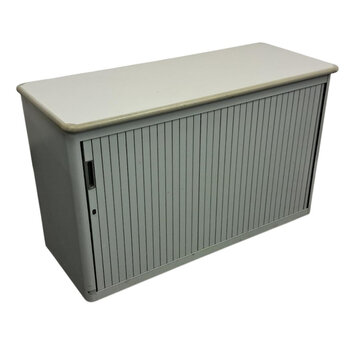 Aspa Roldeurkast Lichtgrijs Lichtgrijs B-Keus 72 x 120 x 47