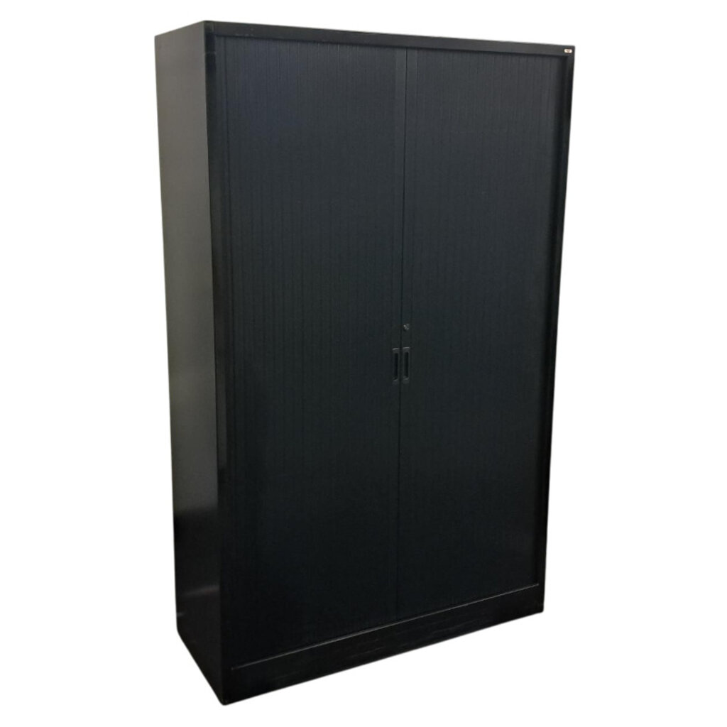 Amerland Roldeurkast Zwart 195 x 120 x 47