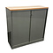 Ahrend Roldeurkast Zilvergrijs Ahorn B-Keus 120 x 120 x 45