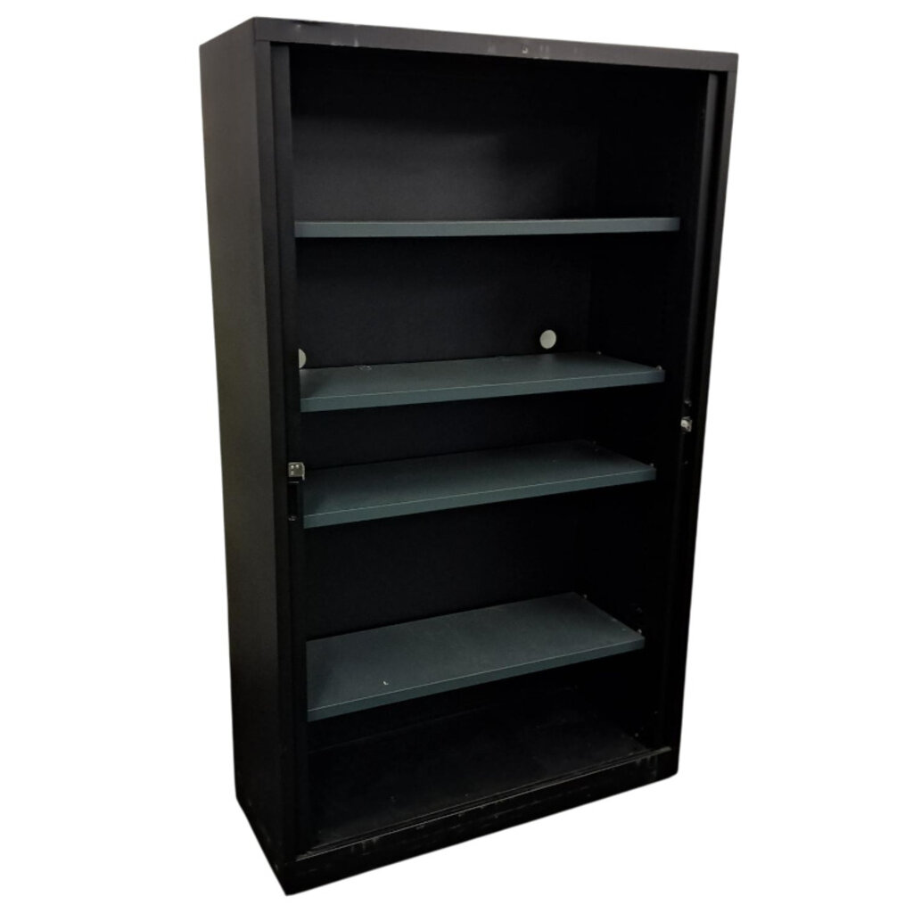 Schaffenburg Roldeurkast Zwart 198 x 120 x 45 B-Keus