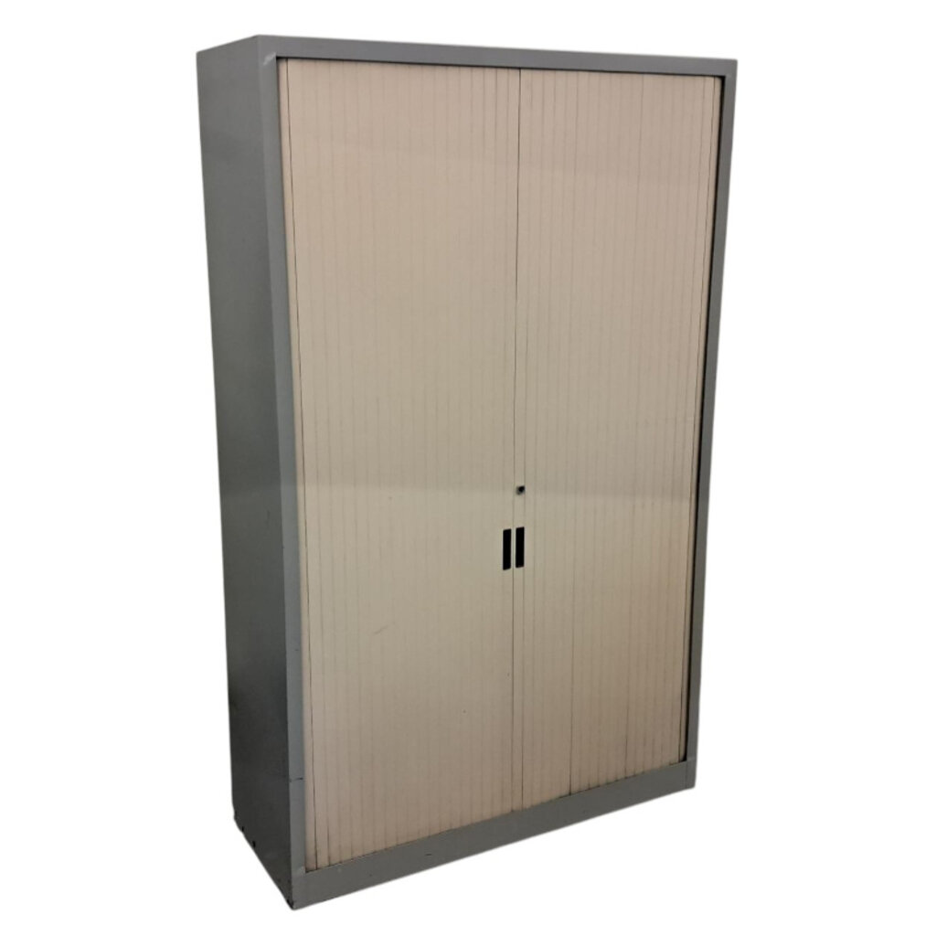 van Blerk Roldeurkast Grijs Lichtgrijs H195xB120xD45