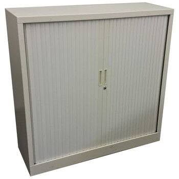 Roldeurkast Lichtgrijs H118 x B120 x D43