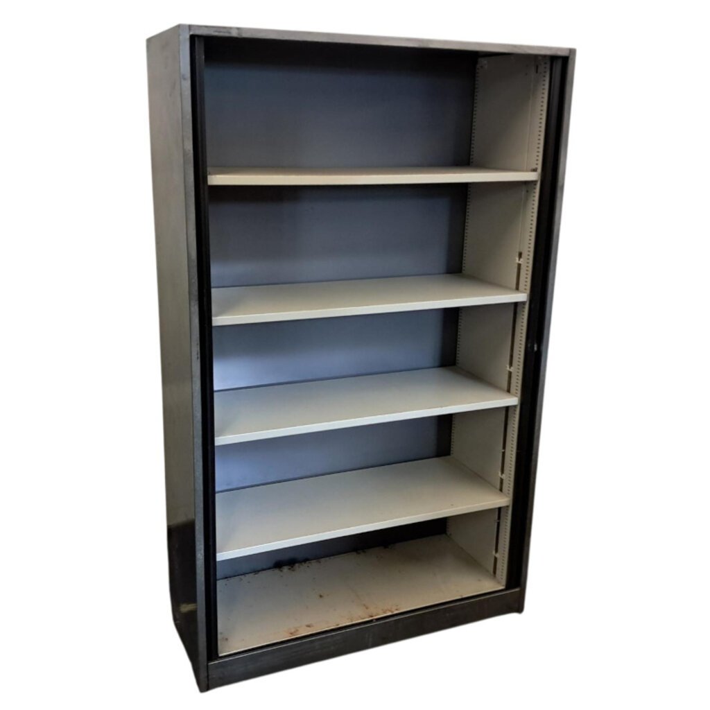 Ahrend Roldeurkast Antraciet Zwart 195 x 120 x 45 B-Keus