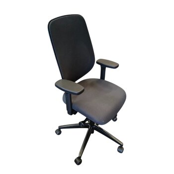 Giroflex 353 Netweave Bureaustoel Zwart Antraciet NENEN1335