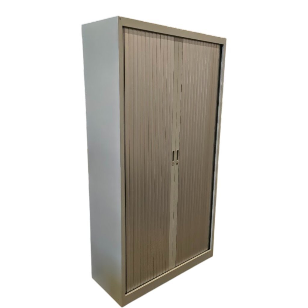 Roldeurkast Zilvergrijs H195xB100xD45