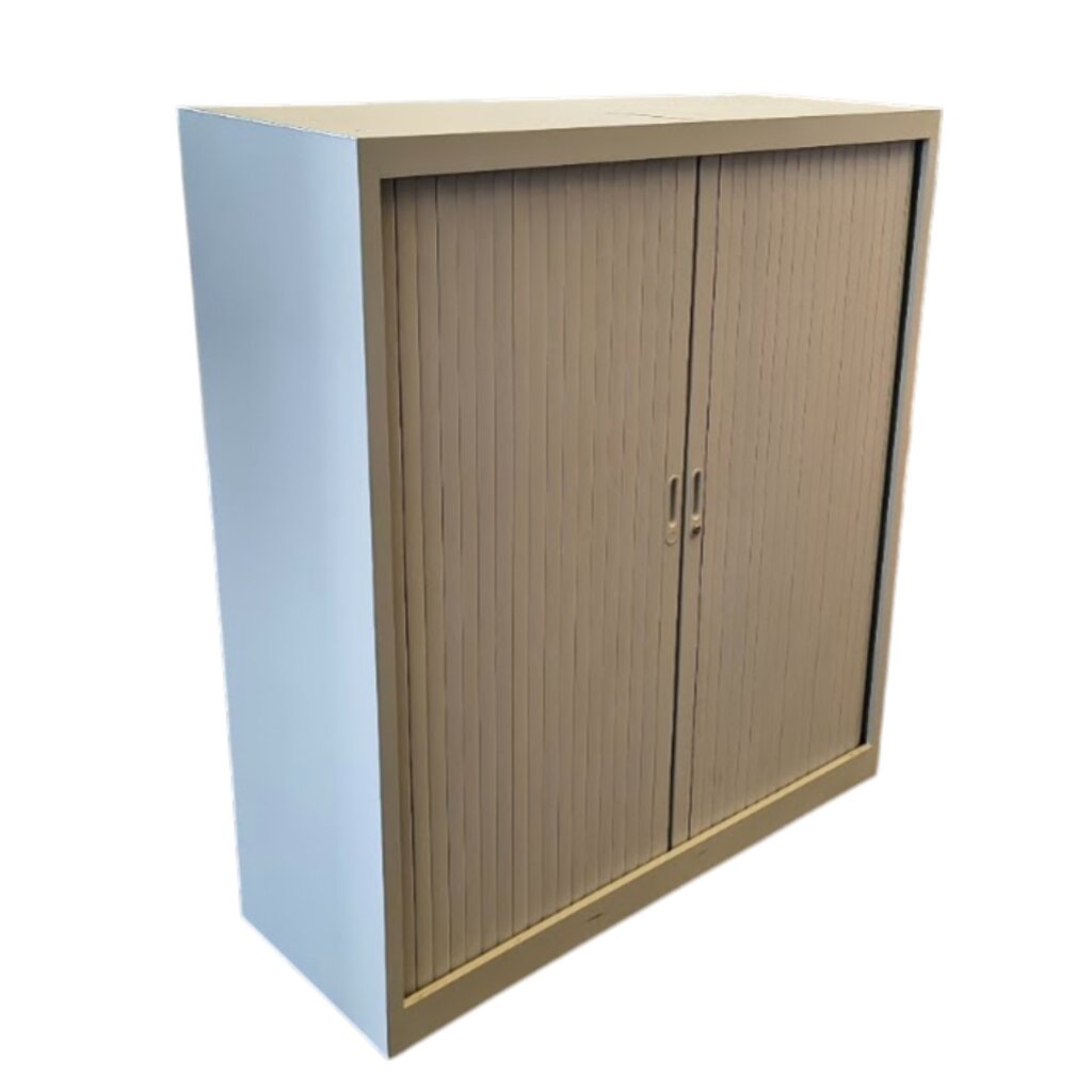 Roldeurkast Lichtgrijs H130xB120xD45