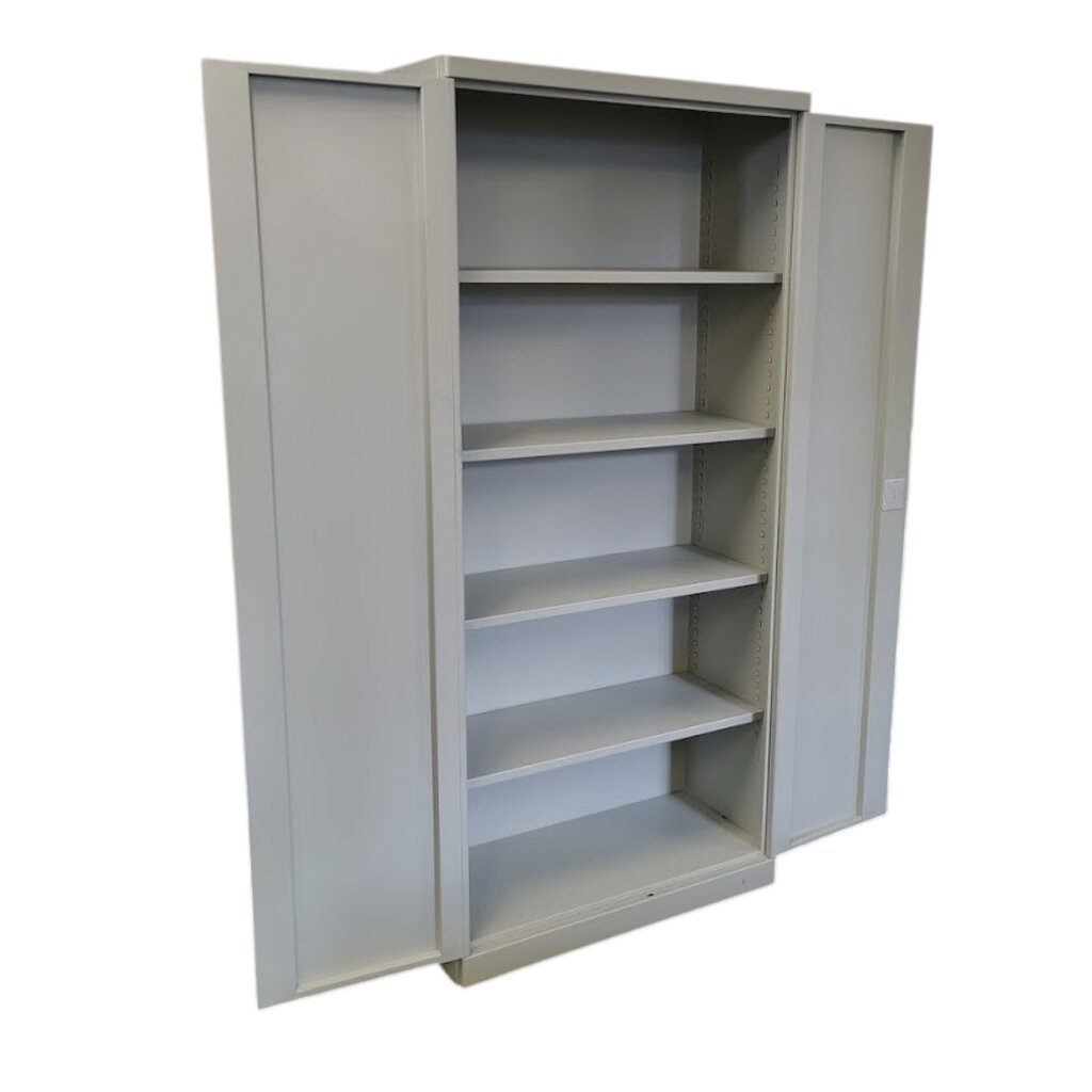 Draaideurkast Lichtgrijs 197 x 90 x 44