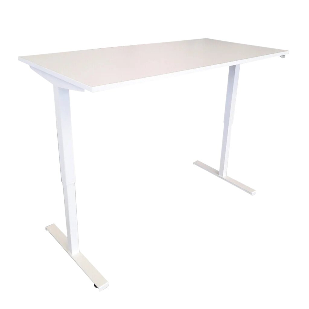 Elektrisch Zit Sta Bureau Wit Wit B160xD80 H120