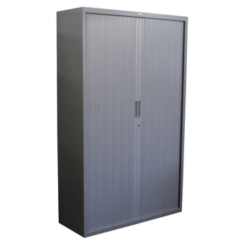 Schaffenburg Roldeurkast Zilvergrijs Zilvergrijs B-Keus 198 x 120 x 45