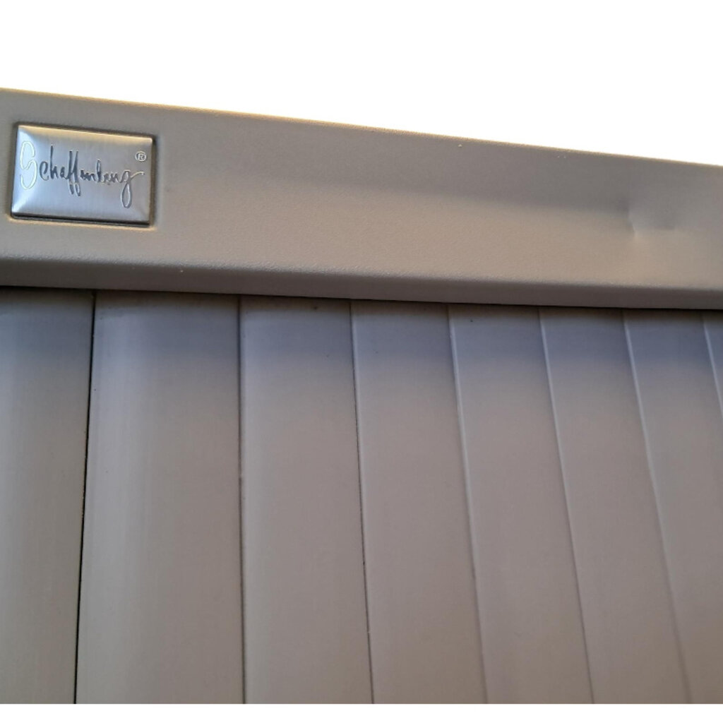 Schaffenburg Roldeurkast Zilvergrijs Zilvergrijs B-Keus 198 x 120 x 45