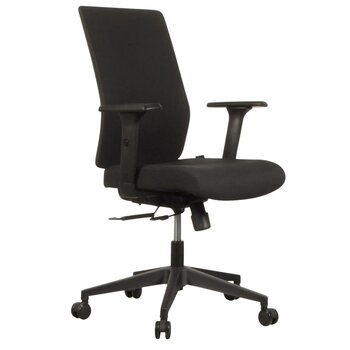 MN Valencia Bureaustoel Zwart