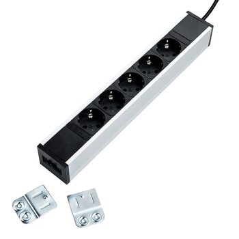 MN Stekkerblok Onderbouw 5x Stroom