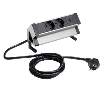 MN Opbouw Powerdock 2 x Stroom USB (A+C)