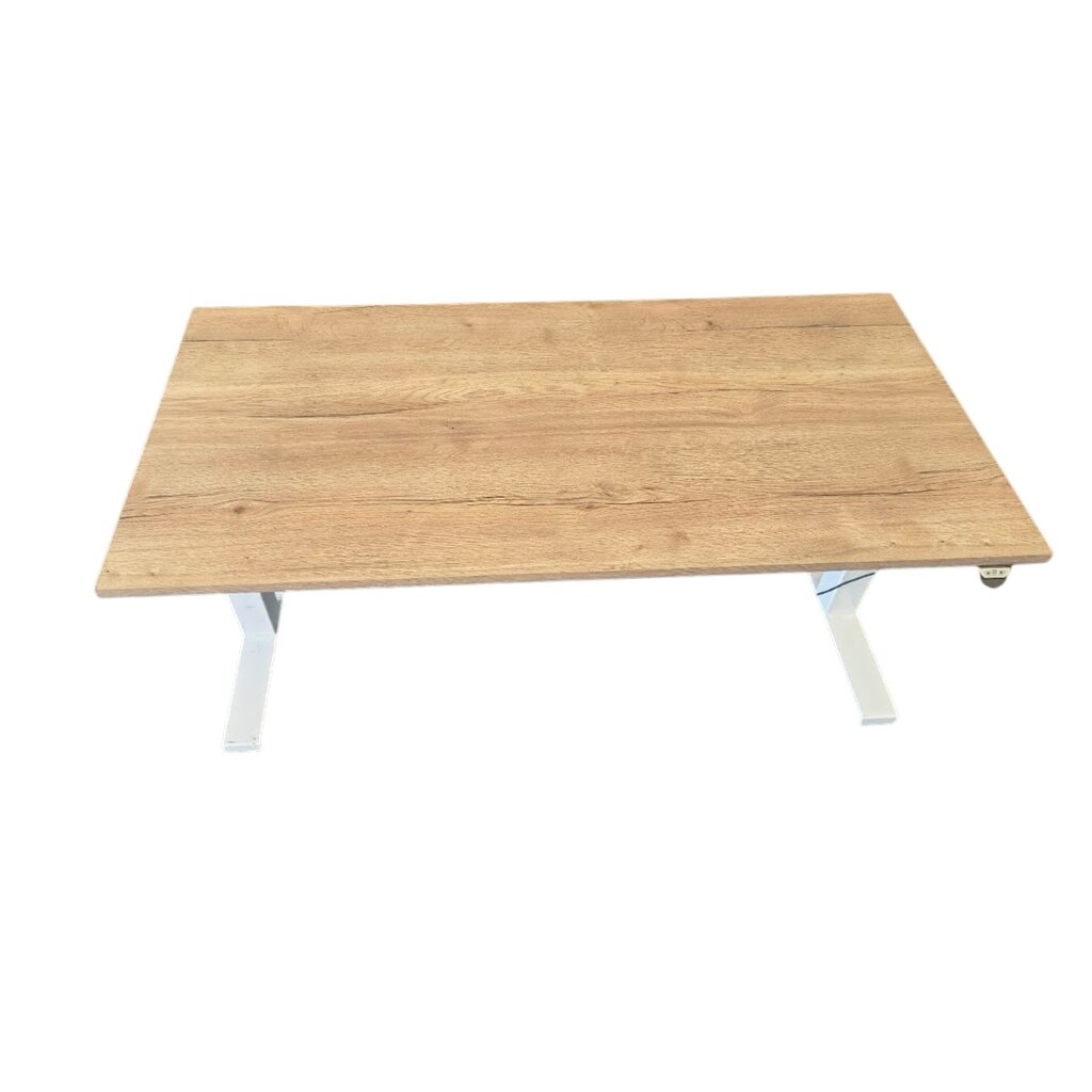 Elektrisch Zit Sta Bureau Wit Nieuw Blad H128