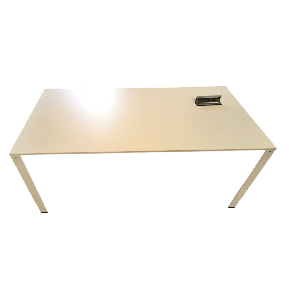 Ahrend Vierpoot Slingerbureau Wit Wit B180xD90