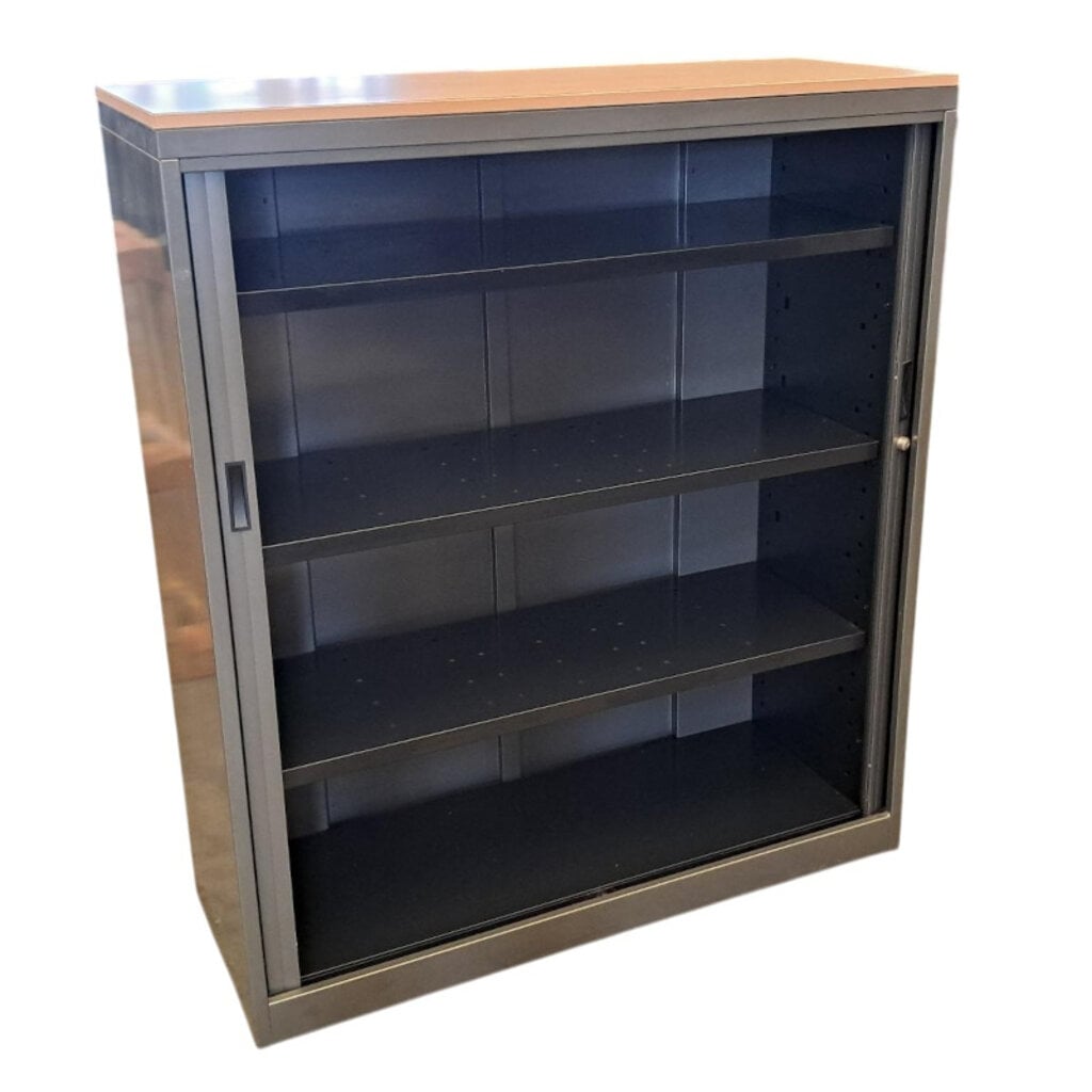 Roldeurkast Antraciet H138,5xB120xD45 B-Keus