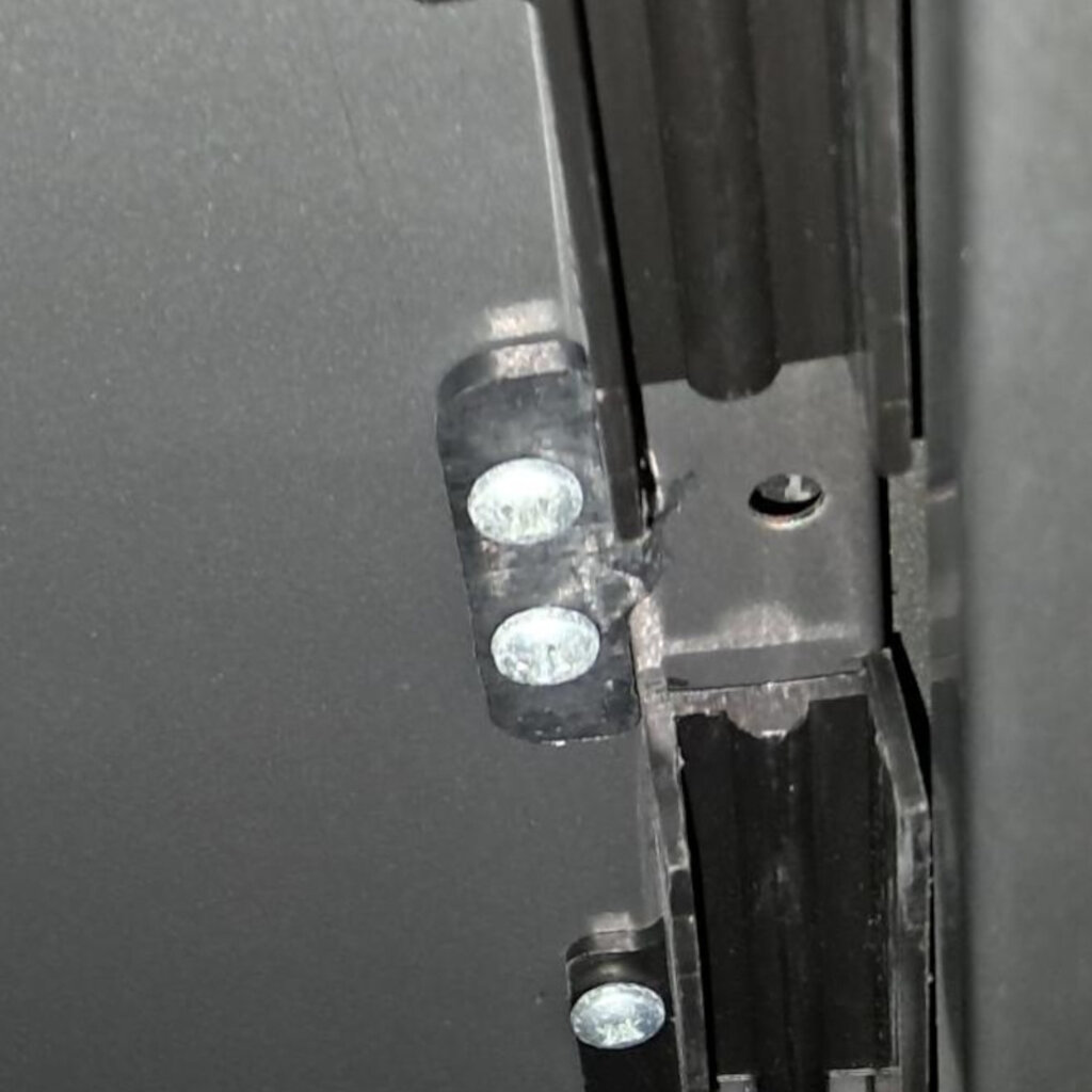 Vepa Roldeurkast Antraciet Zwart H140xB125xD45