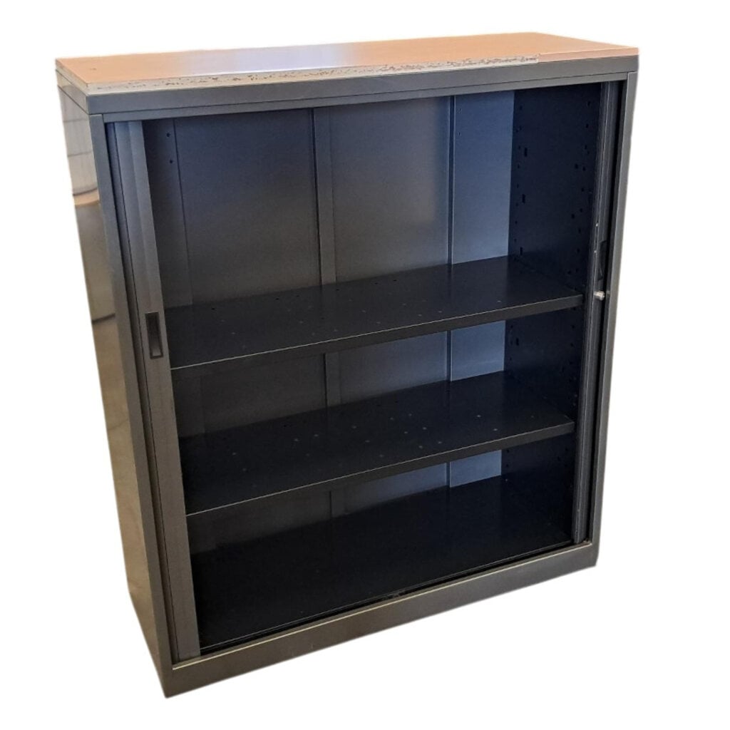 Roldeurkast Antraciet H138,5xB120xD45 B-Keus