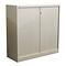 Ahrend Roldeurkast Wit H120 x B120 x D45 Kunststof Roldeuren