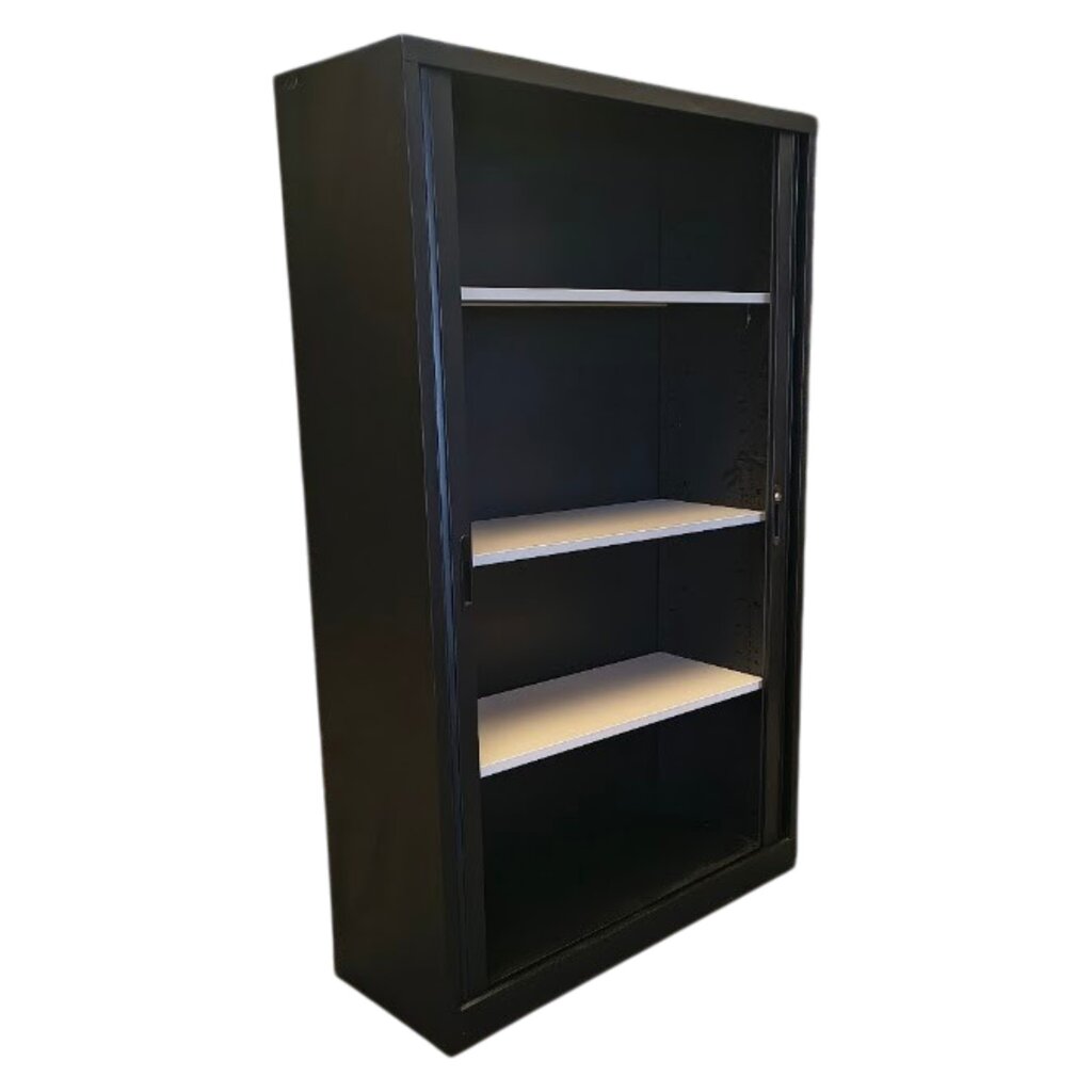 Roldeurkast Zwart 197 x 120 x 45