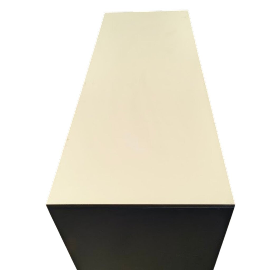 Ahrend Roldeurkast Donkerblauw Zwart Lichtgrijs 109 x 120 x 45