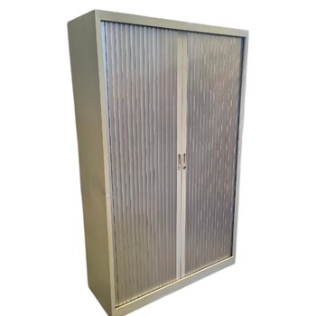 Roldeurkast Zilvergrijs H198 x B120 x D45 B-keus