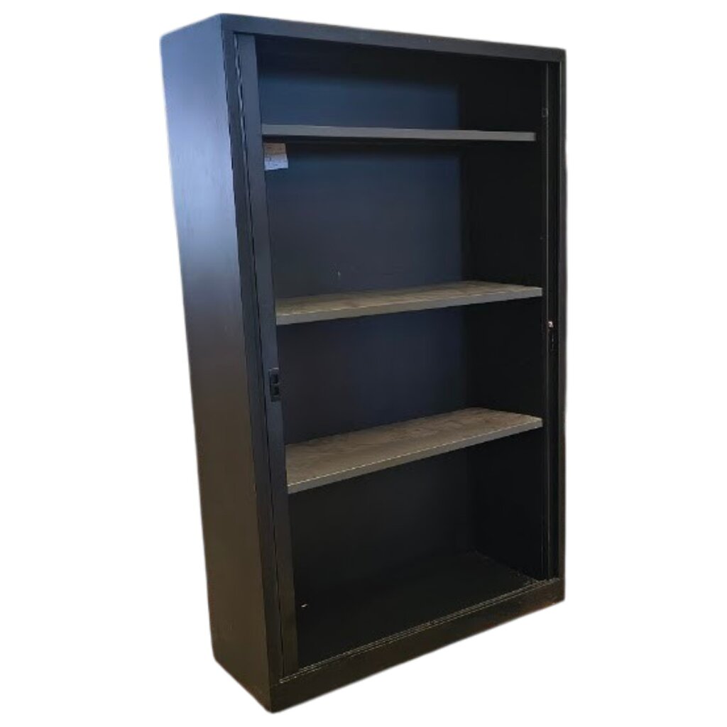 Roldeurkast Zwart 198 x 120 x 45 3LB