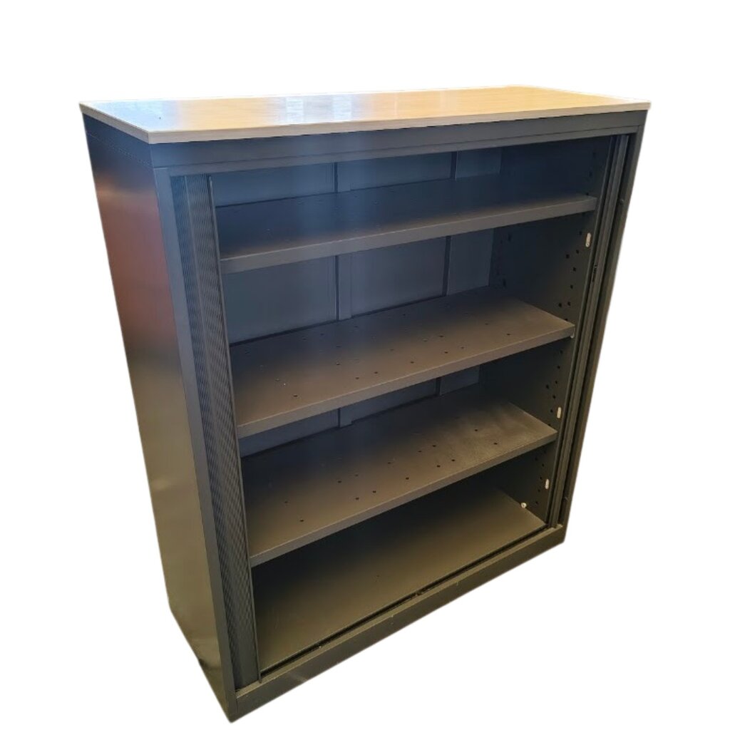Drentea Roldeurkast Antraciet Ahorn H138xB120xD45