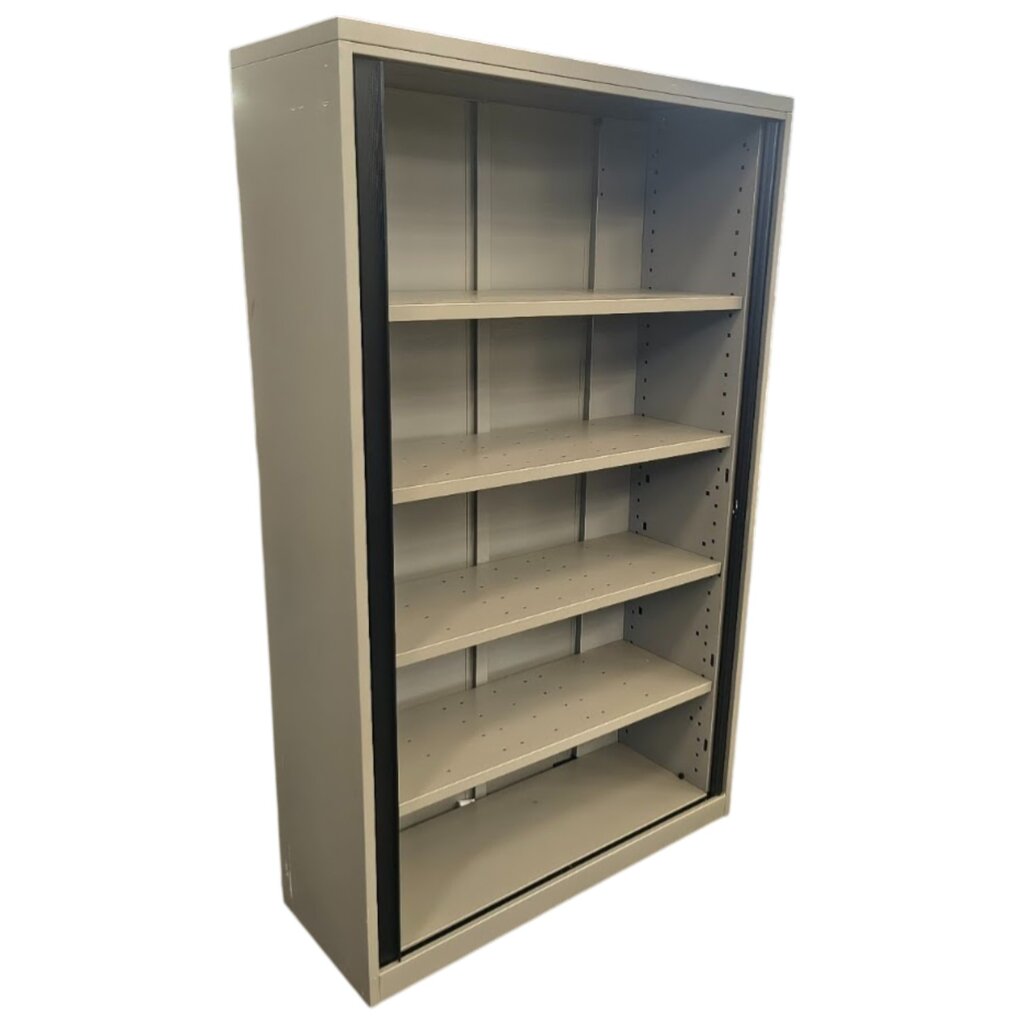 Drentea Roldeurkast Grijs Zwart Glad 197 x 120 x 45