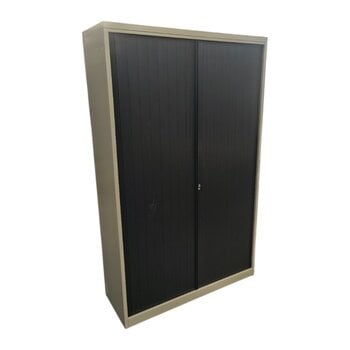 Drentea Roldeurkast Grijs Zwart Glad 197 x 120 x 45