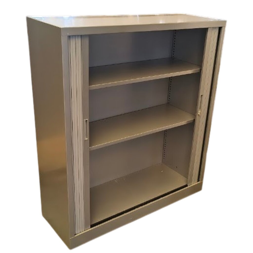 Roldeurkast Zilvergrijs 135 x 120 x 43