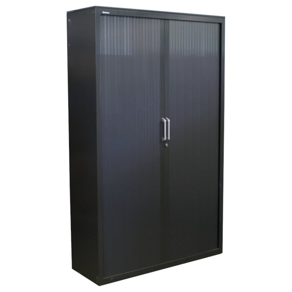 Steelcase Roldeurkast Antraciet Antraciet 198 x 120 x 43 B-Keus