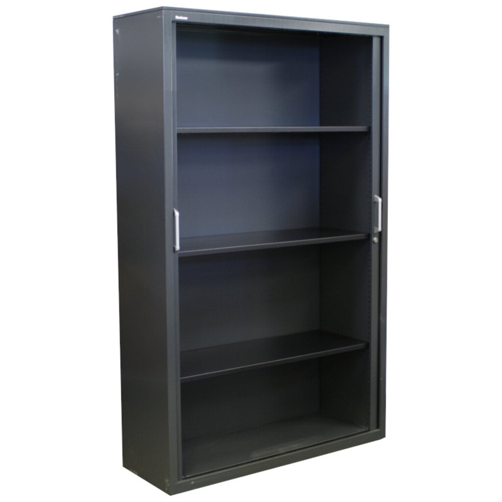 Steelcase Roldeurkast Antraciet Antraciet 198 x 120 x 43 B-Keus