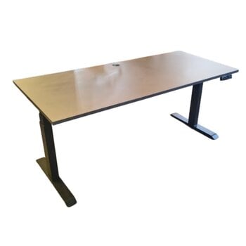 Elektrisch Zit Sta Bureau Antraciet Zwart B200xD80 B-keus