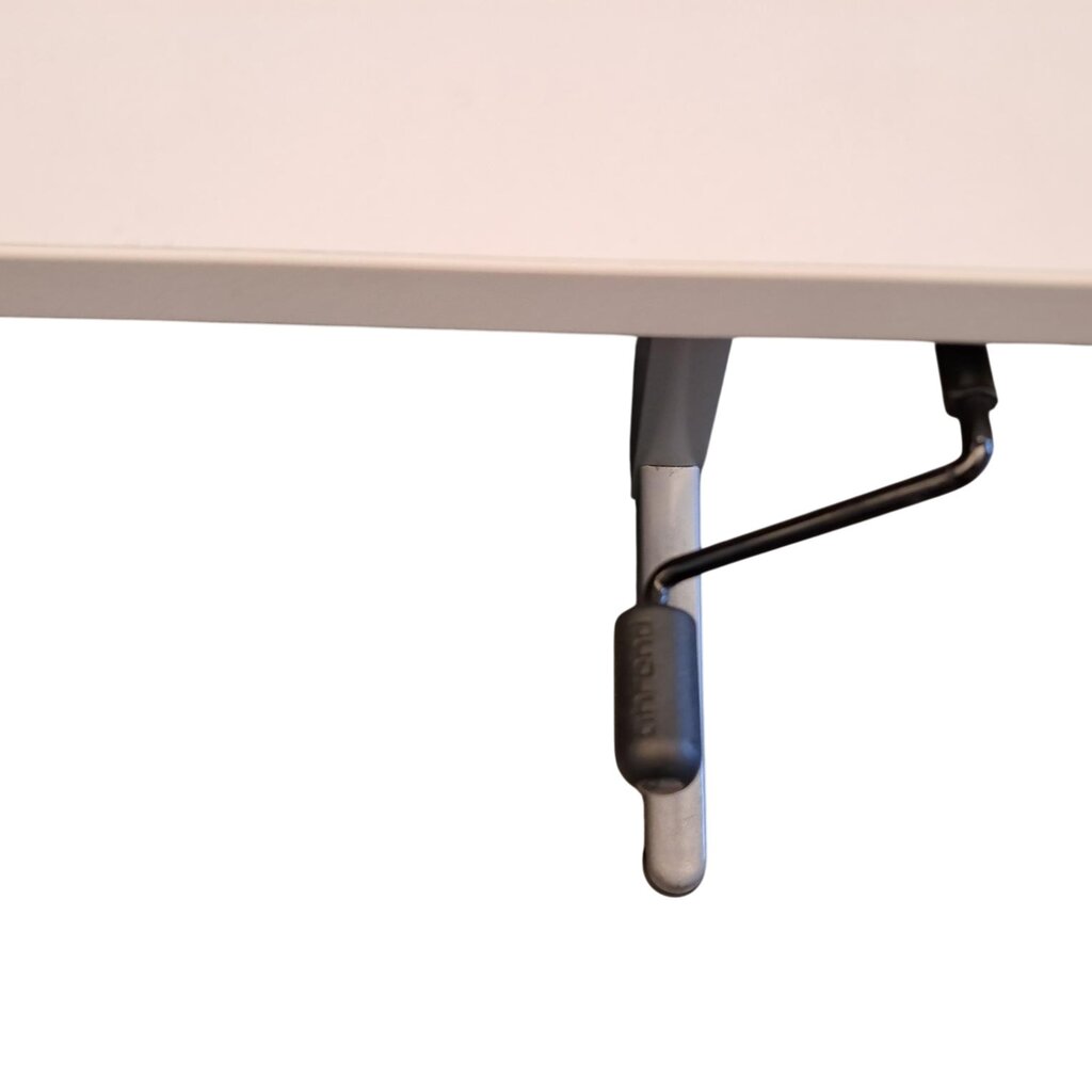 Ahrend Essa Slingerbureau Zilvergrijs Wit 160 x 80