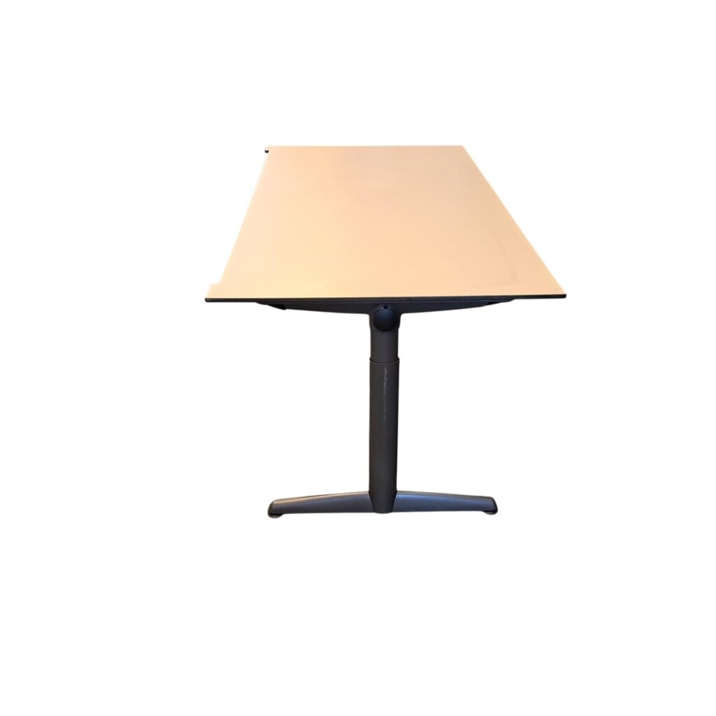 Ahrend 500 T-poot Slingerbureau Lichtgrijs Antraciet B180xD90