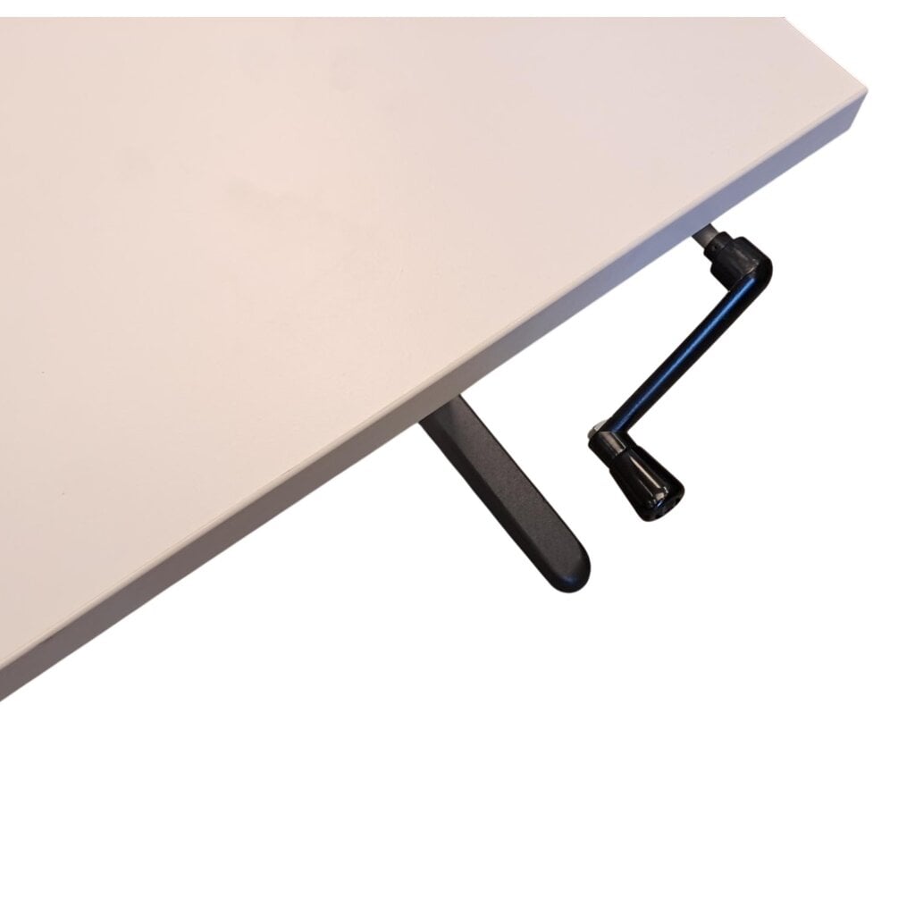 Slingerbureau Zwart Wit 180 x 80