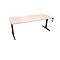Ahrend 500 T-poot Slingerbureau Antraciet Wit B180xD80