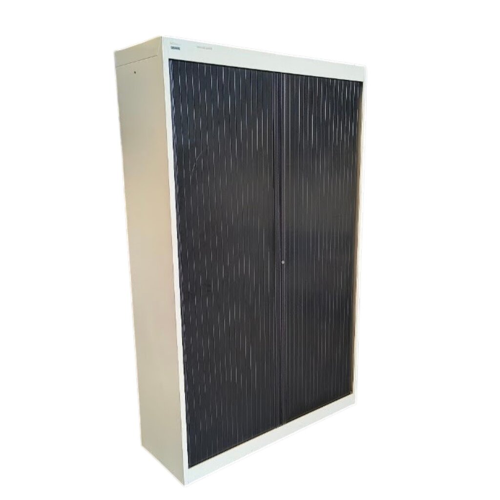 Grahl Roldeurkast Lichtgrijs Zwart 195 x 120 x 45 3LB2HF