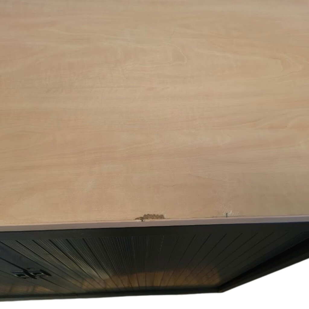 Roldeurkast Zwart Ahorn H107xB120xD45 B-Keus