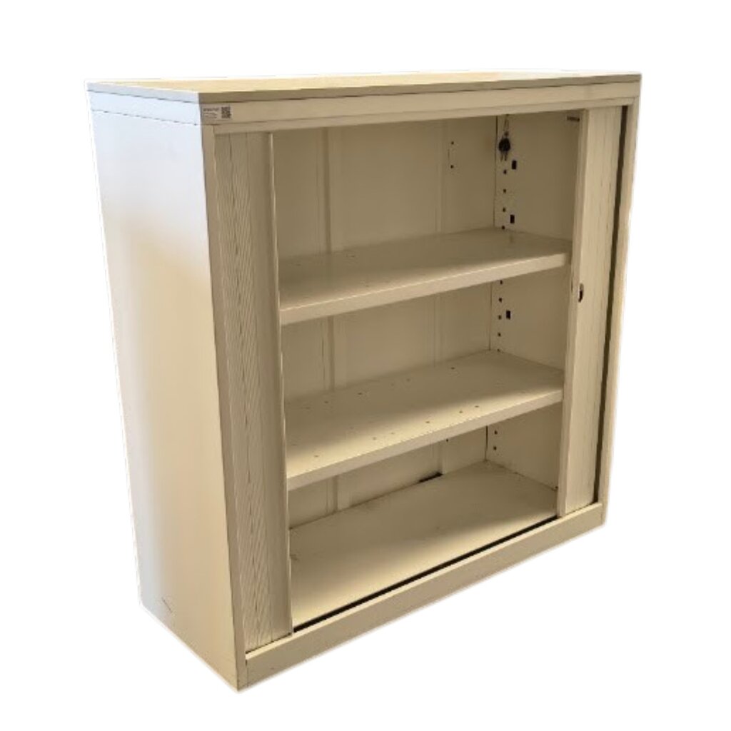 Drentea Roldeurkast Wit Lichtgrijs 121 x 120 x 45