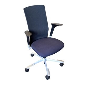 HAG Futu 1200-S Bureaustoel Donkerblauw Netweave Kunststof Rug