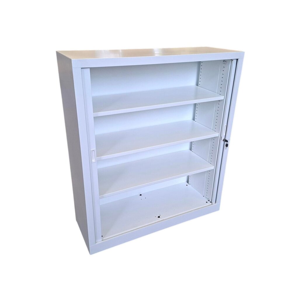 MN Nieuwe Roldeurkast Wit 136 x 120 x 43 Restpartij