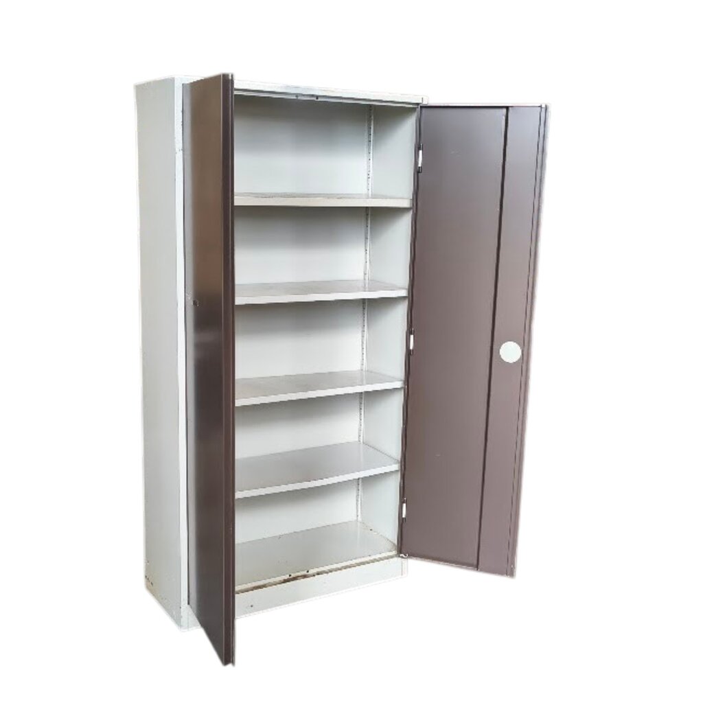 Ahrend Draaideurkast Lichtgrijs Bruin 195 x 100 x 40