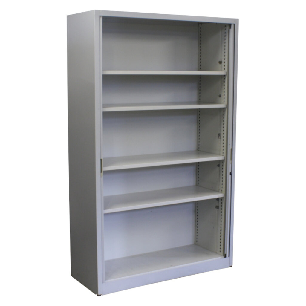 Aspa  Roldeurkast Lichtgrijs Lichtgrijs 195 x 120 x 47 B-keus