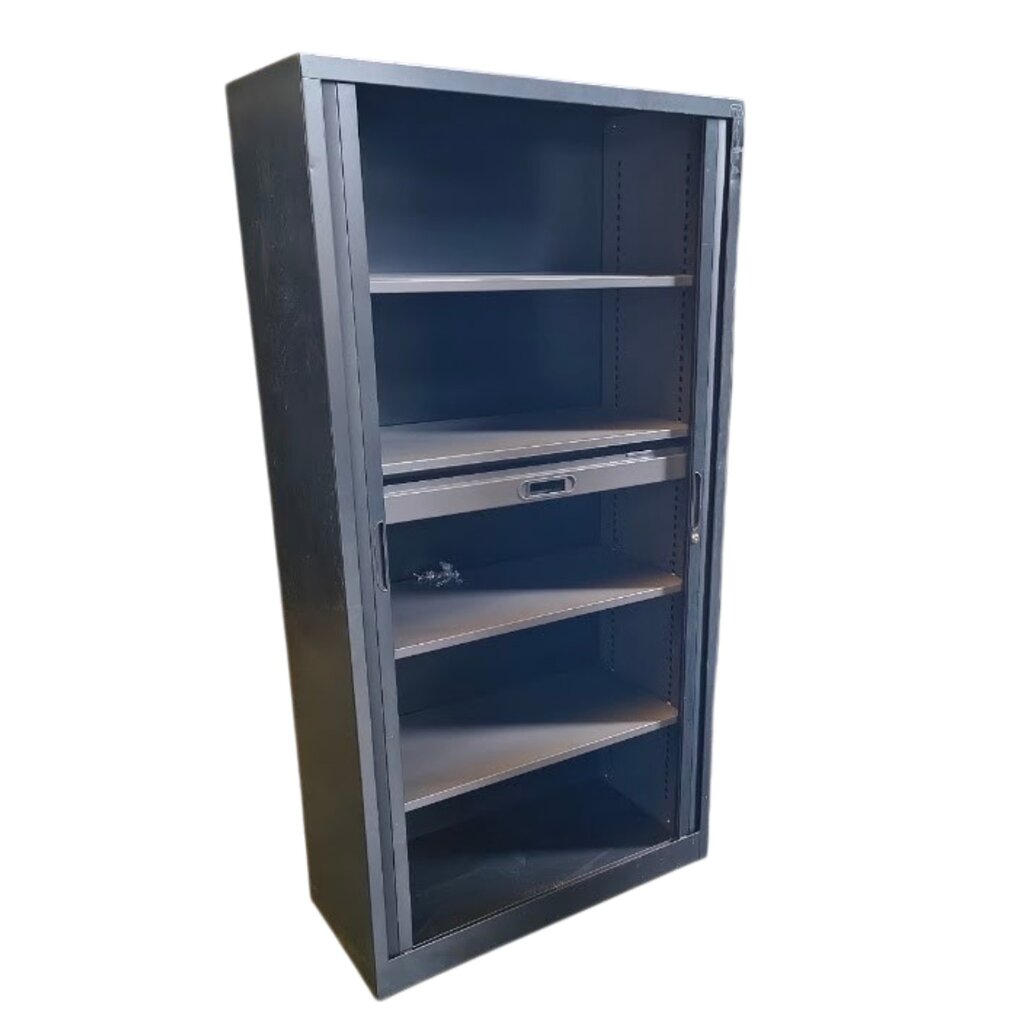 Roldeurkast Zwart Zwart B-Keus 198 x 100 x 45 B-Keus