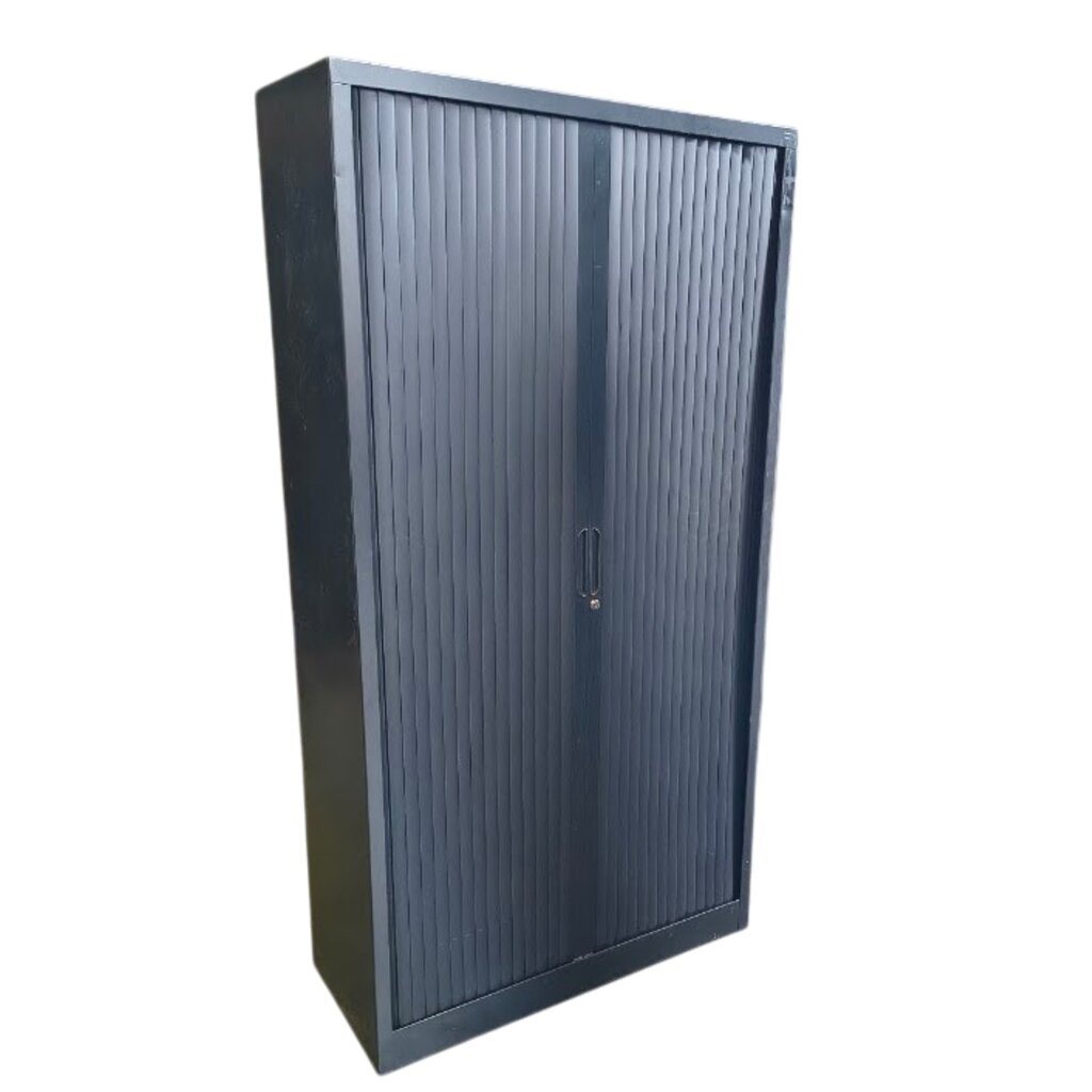 Roldeurkast Zwart Zwart B-Keus 198 x 100 x 45 B-Keus