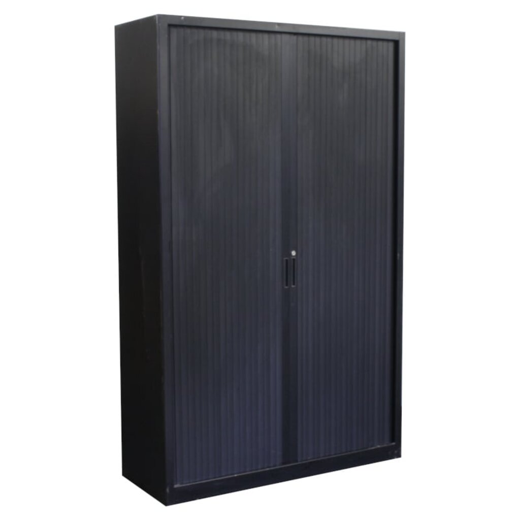 Roldeurkast Zwart 195 x 120 x 45 B-Keus