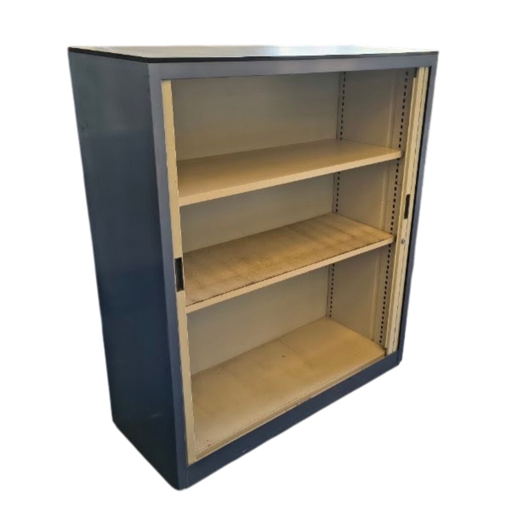 Aspa Roldeurkast Blauw Grijs 137 x 120 x 47