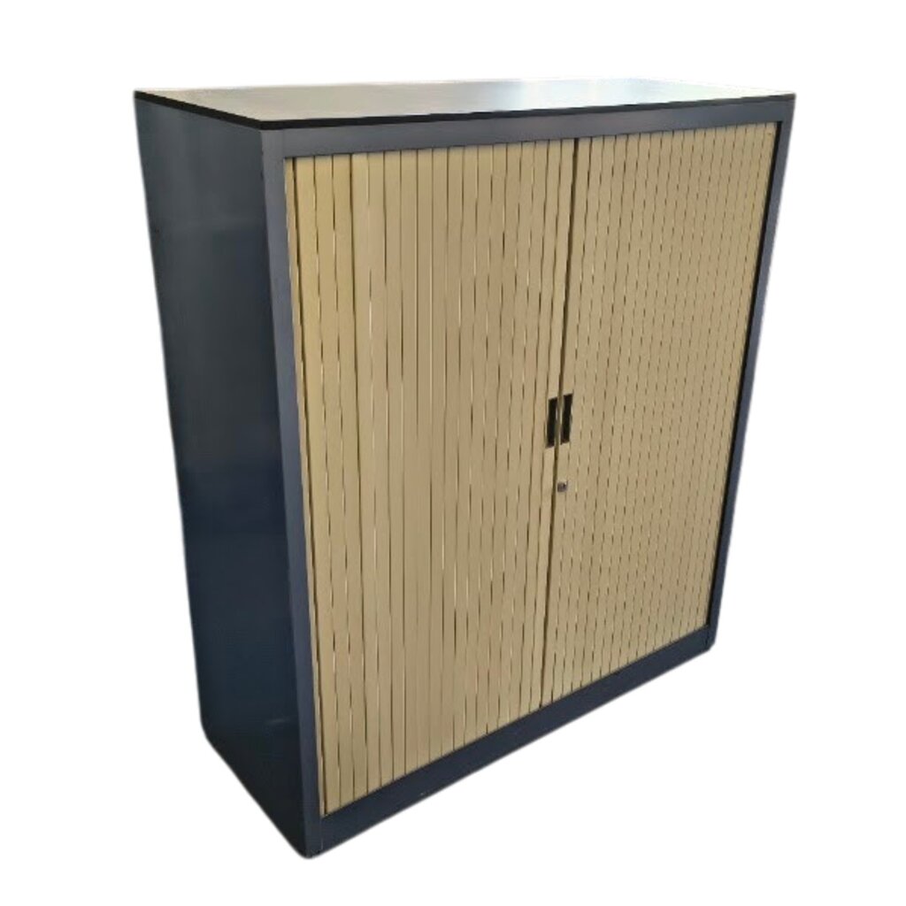 Aspa Roldeurkast Blauw Grijs 137 x 120 x 47